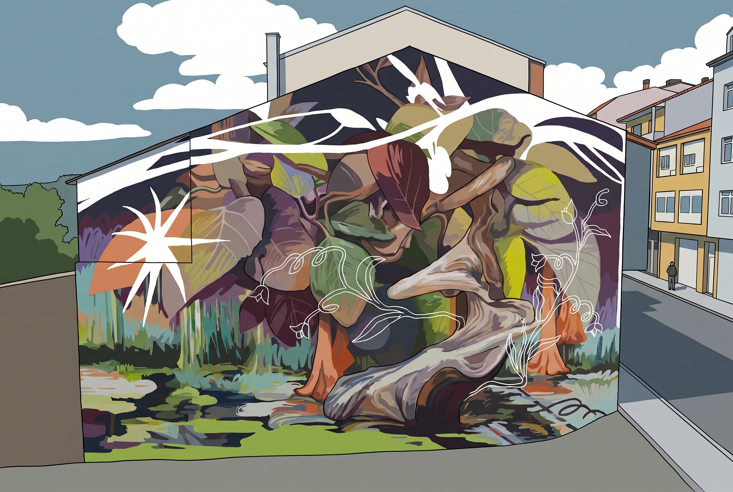 Arte urbano en A Coruña: cinco proyectos ligados a sus lugares