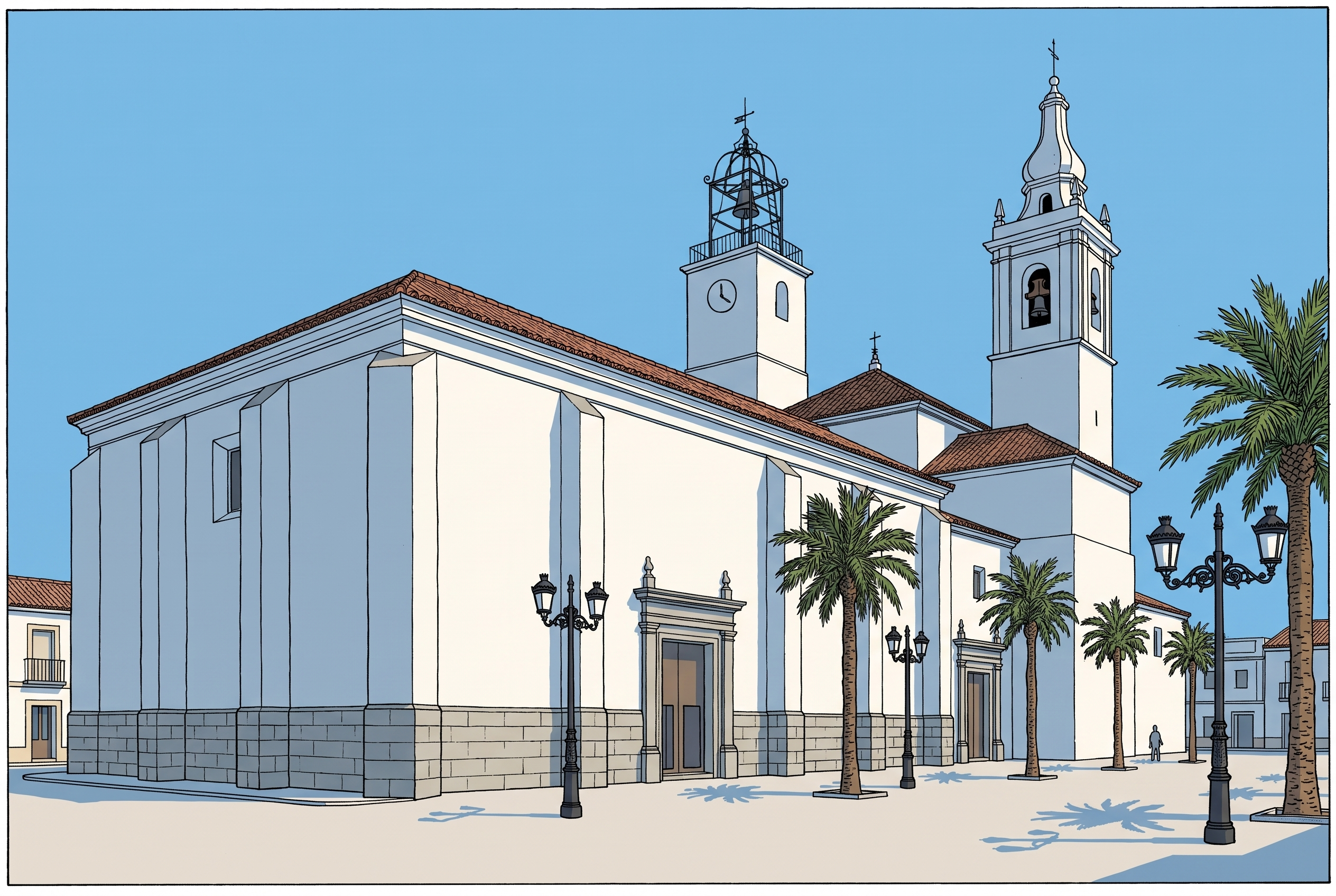 Seis paradas de creación pública de PueblArte en Badajoz