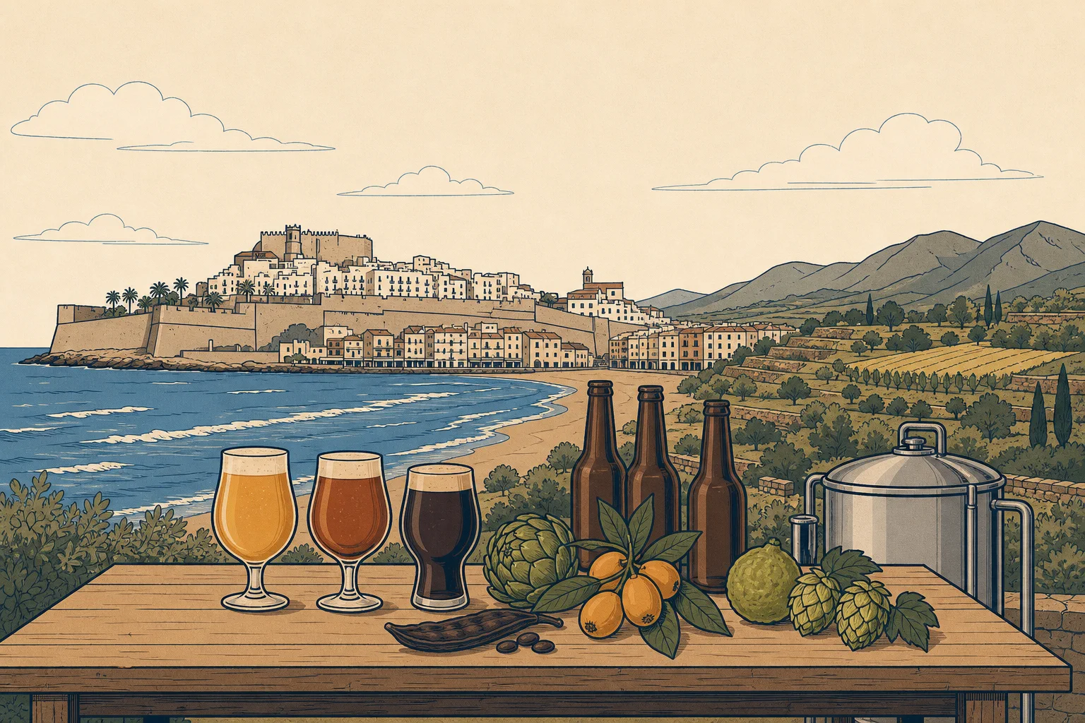 Cervezas artesanas de Castellón: seis productores de costa e interior