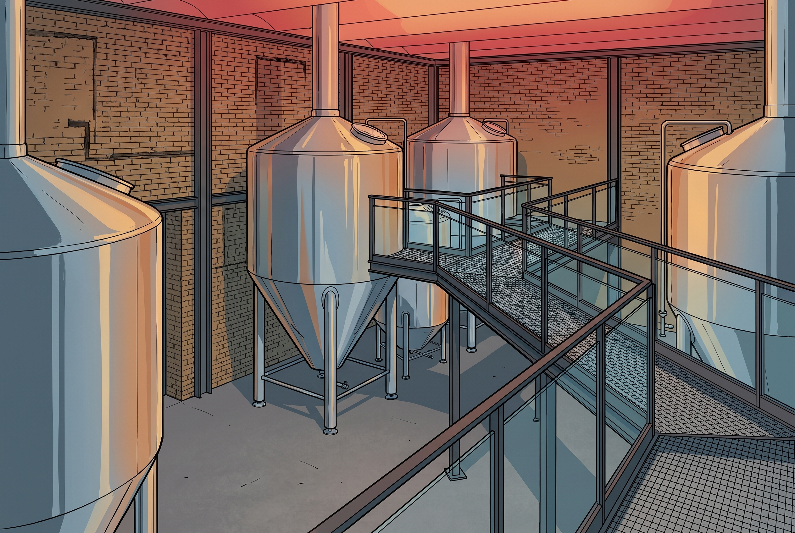 Moritz: fábrica histórica y microcervecería en Barcelona