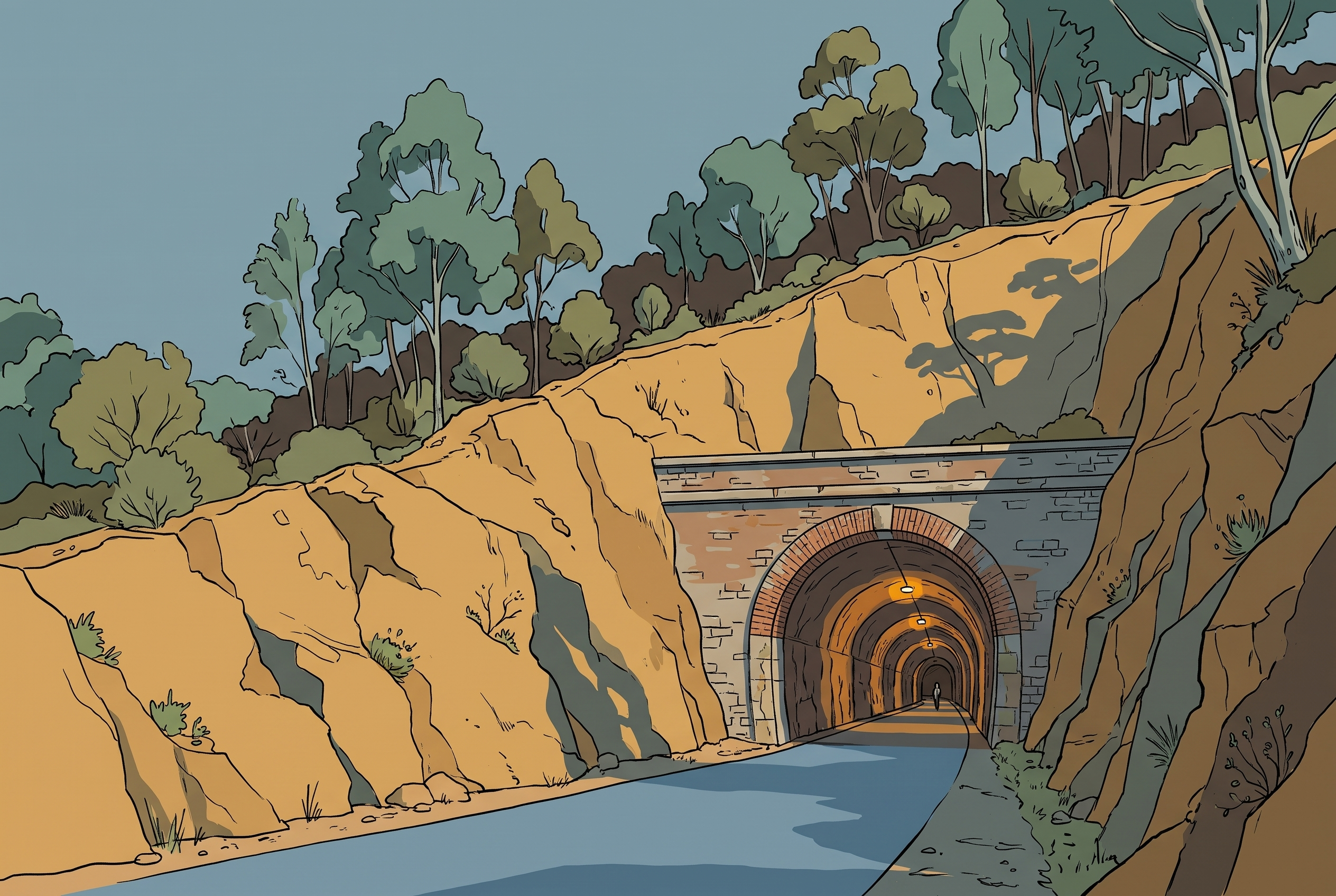De la Cañada Mayor al túnel del Horcajo: paisajes del Valle de Alcudia y Sierra Madrona