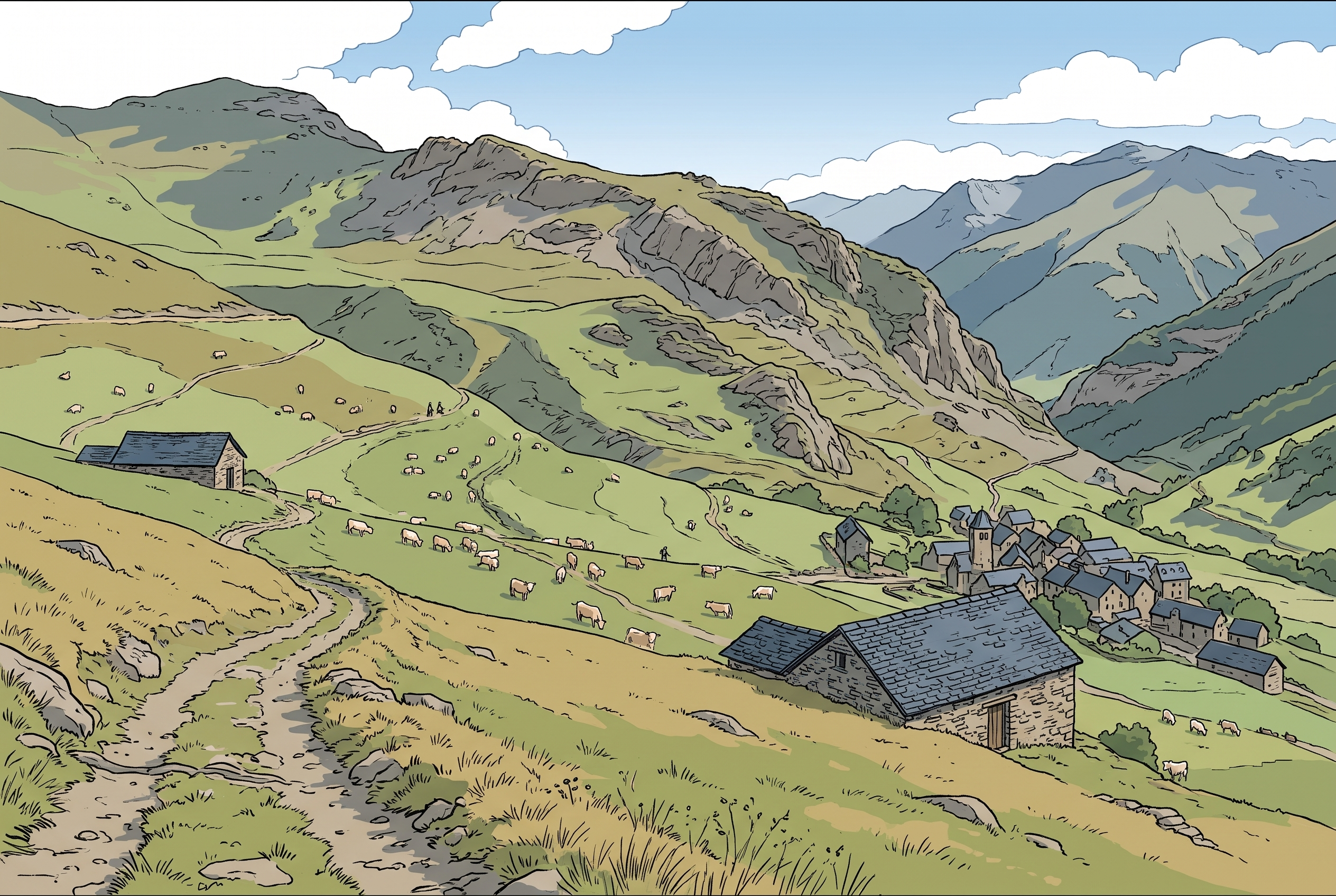 Trashumancia y paisaje pastoril en Lleida