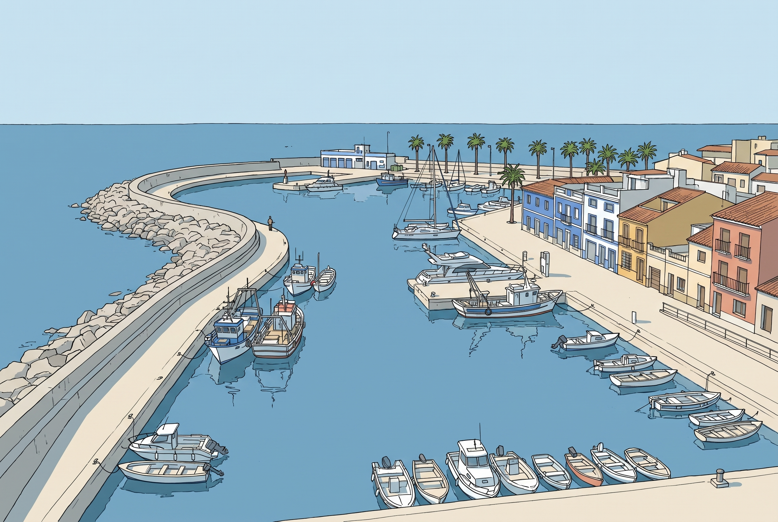 La mesa murciana entre la huerta y el Mar Menor