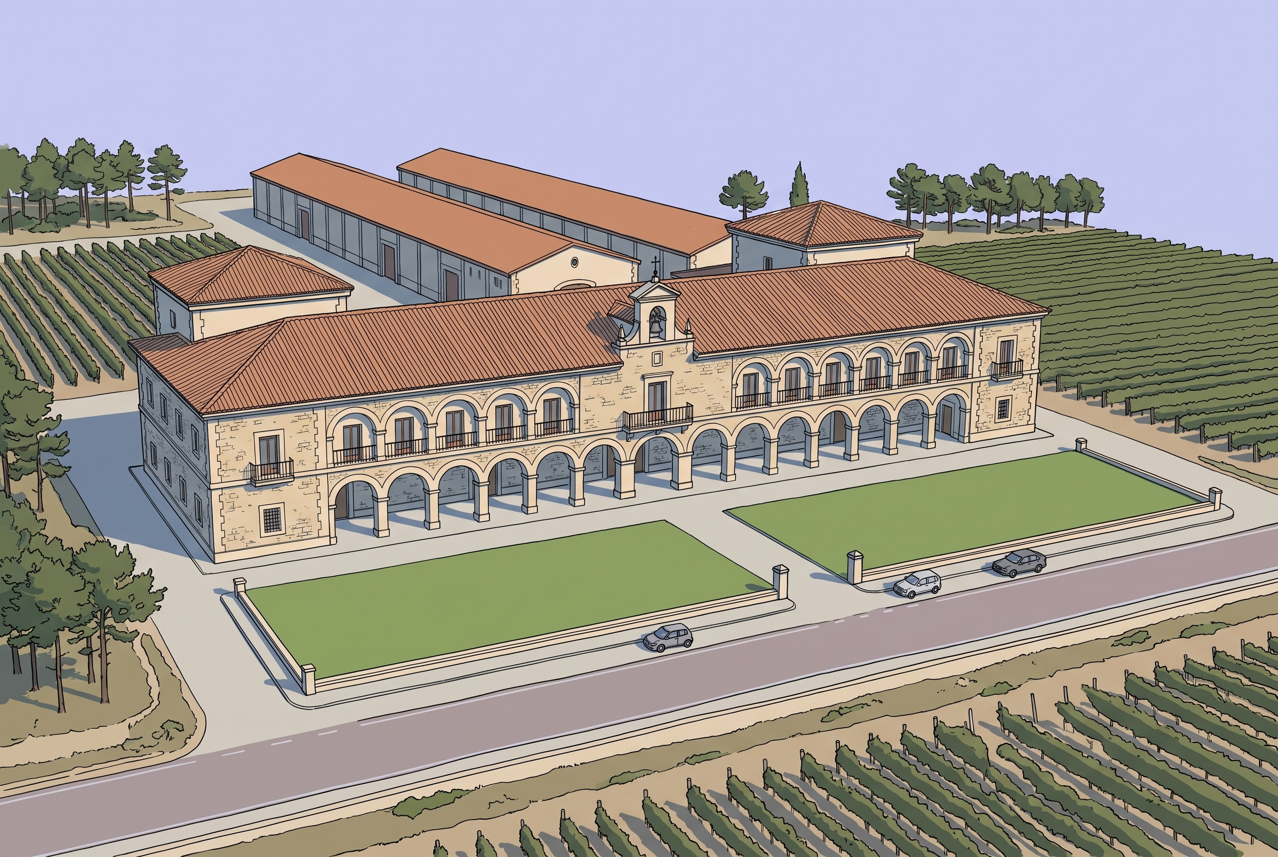 Bodegas Arzuaga: del viñedo a la crianza