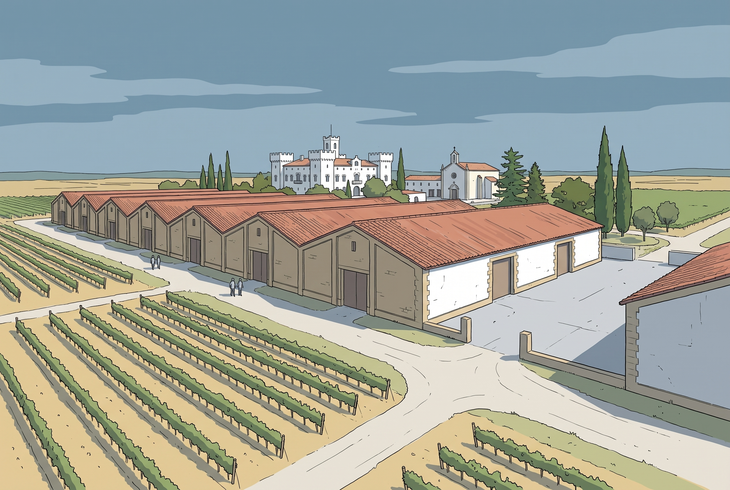 Castell del Remei: la bodega de una colonia agrícola
