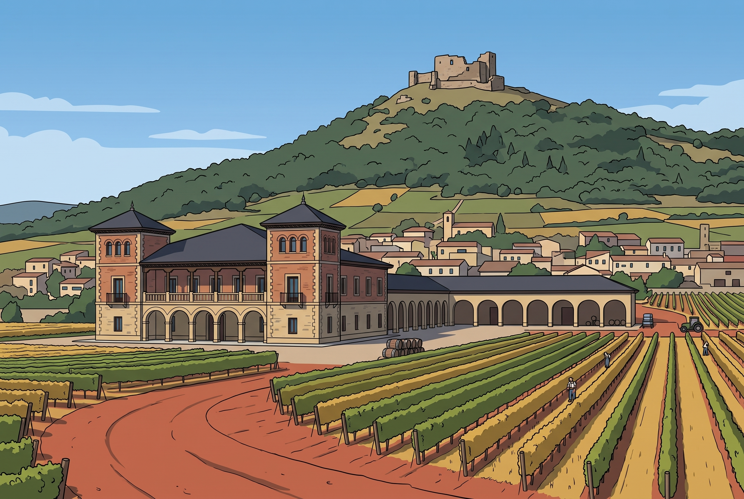 Castillo de Monjardín: parcelas y vinos de Tierra Estella