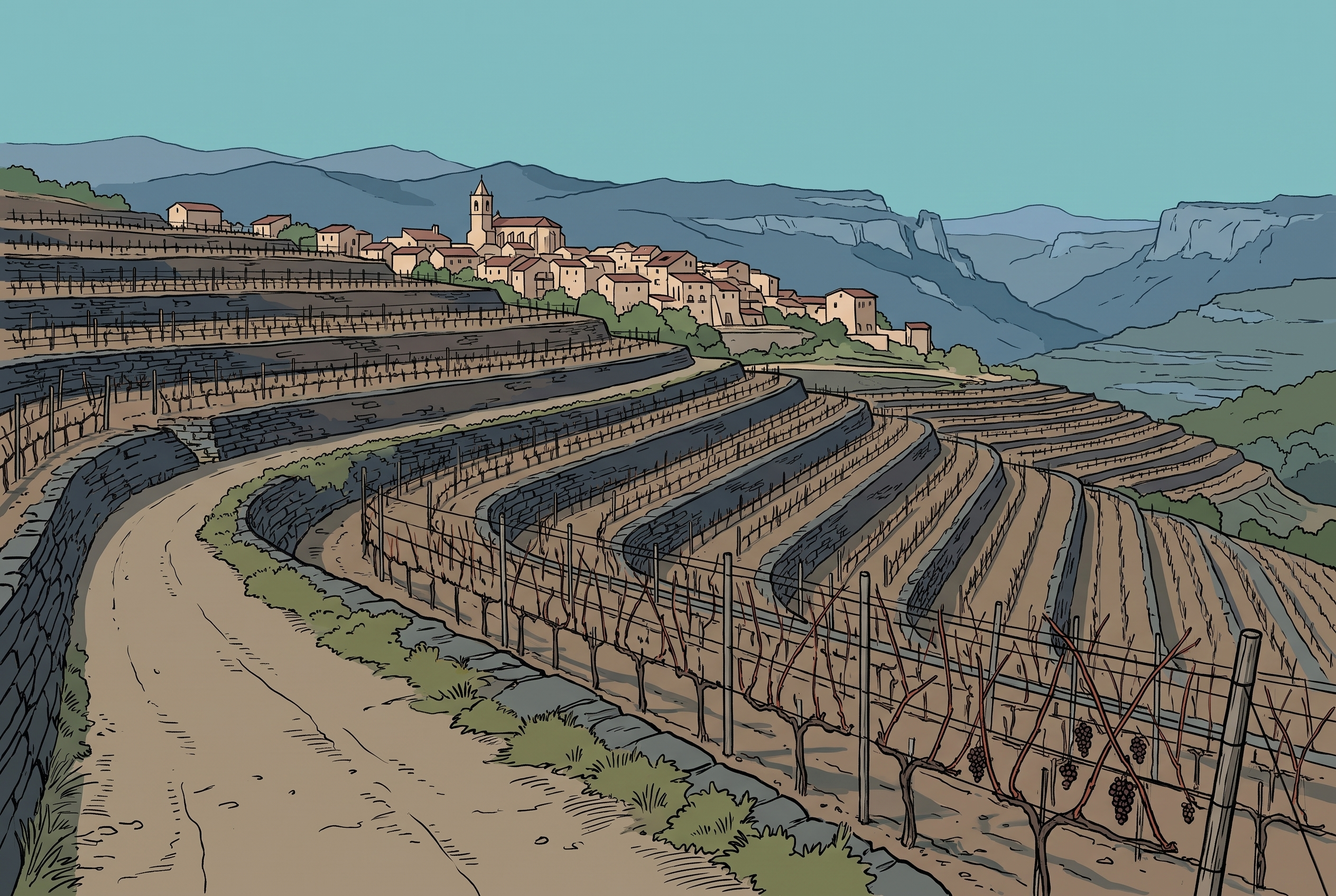 Clos Mogador: cuatro vinos para leer las fincas de Gratallops