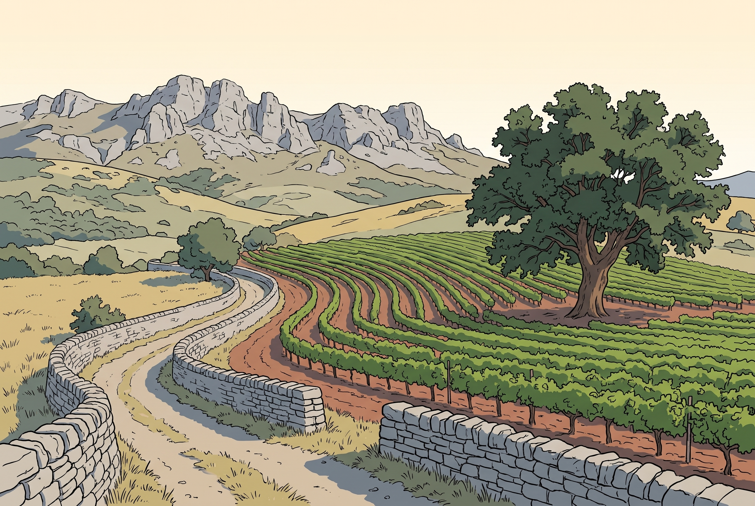 Cortijo Los Aguilares en la Serranía de Ronda