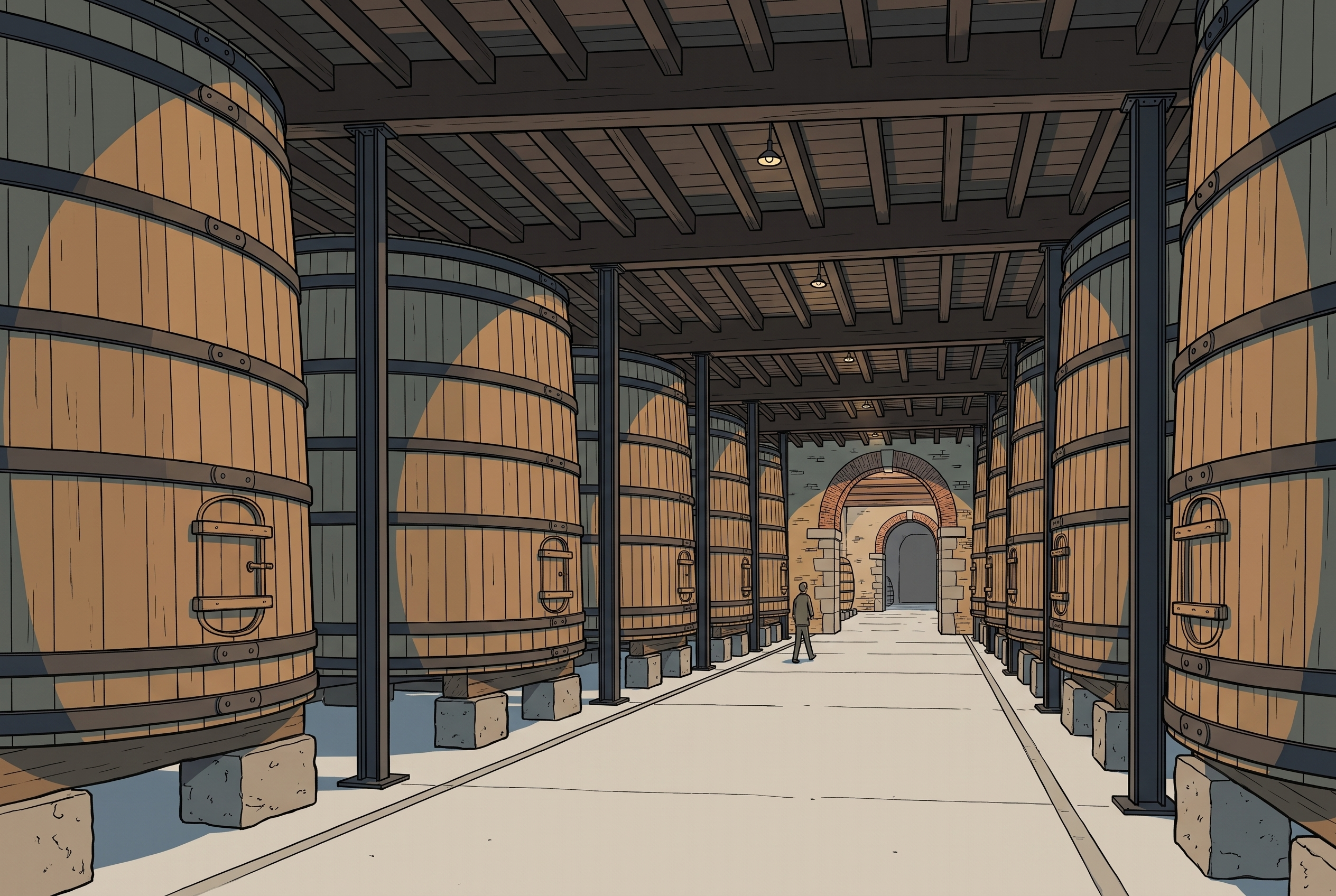 Bodegas Franco-Españolas: del puente al muelle terrestre