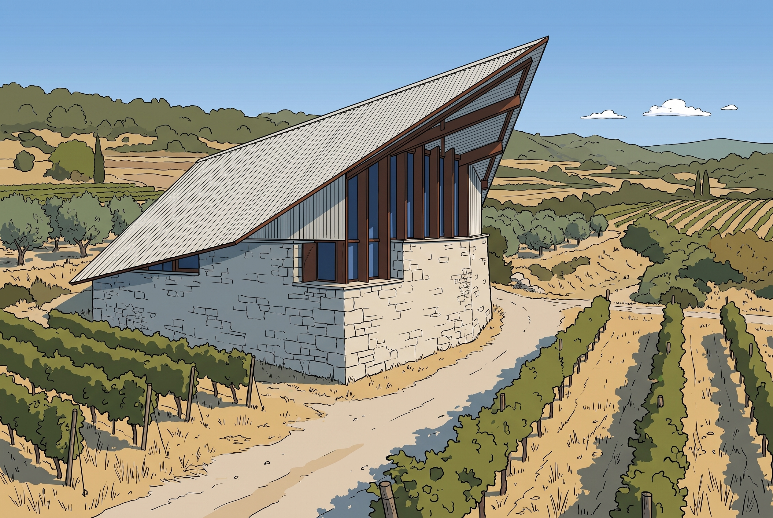L’Olivera: viña, bodega y trabajo cooperativo