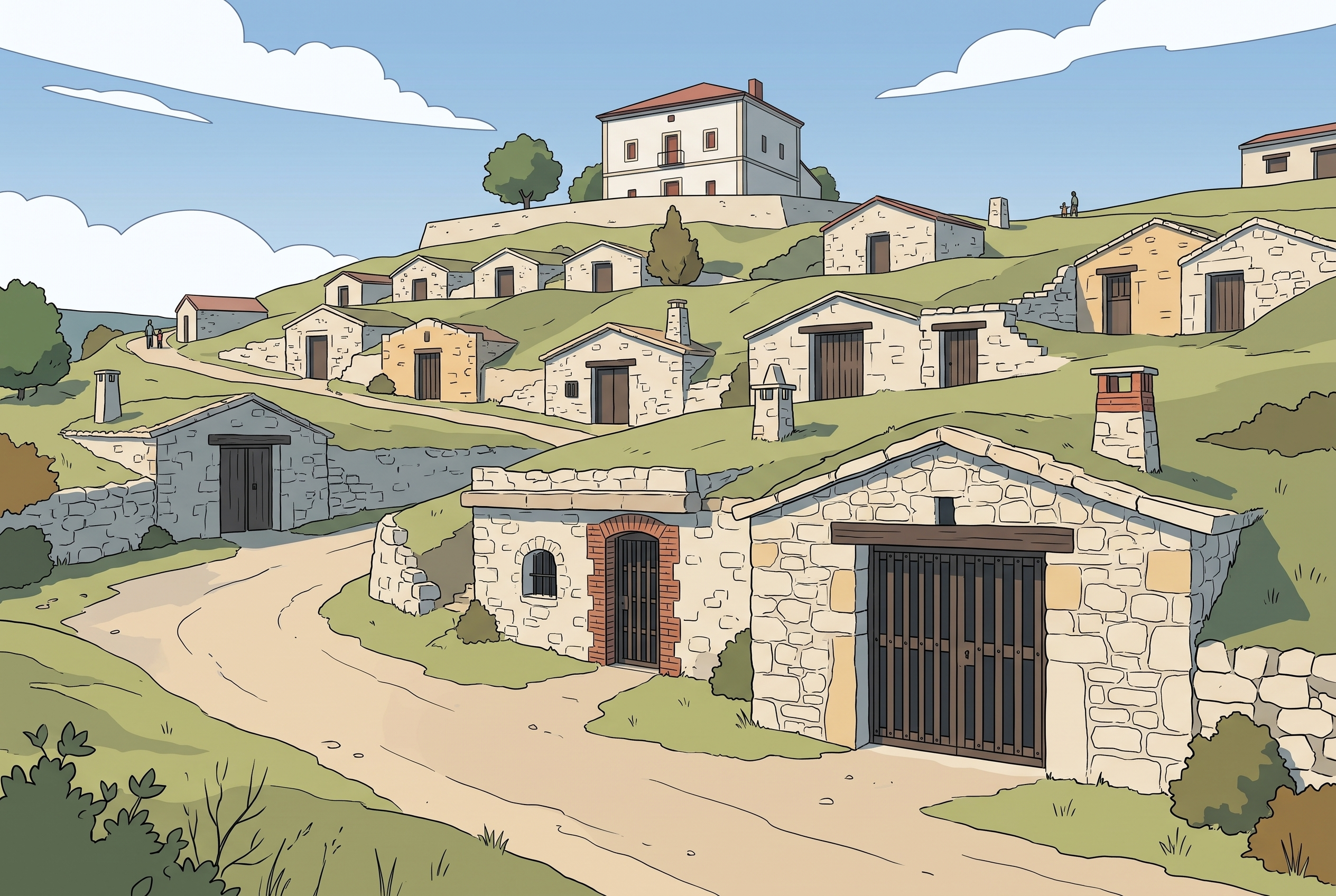 El Cotarro: del lagar a la bodega bajo tierra