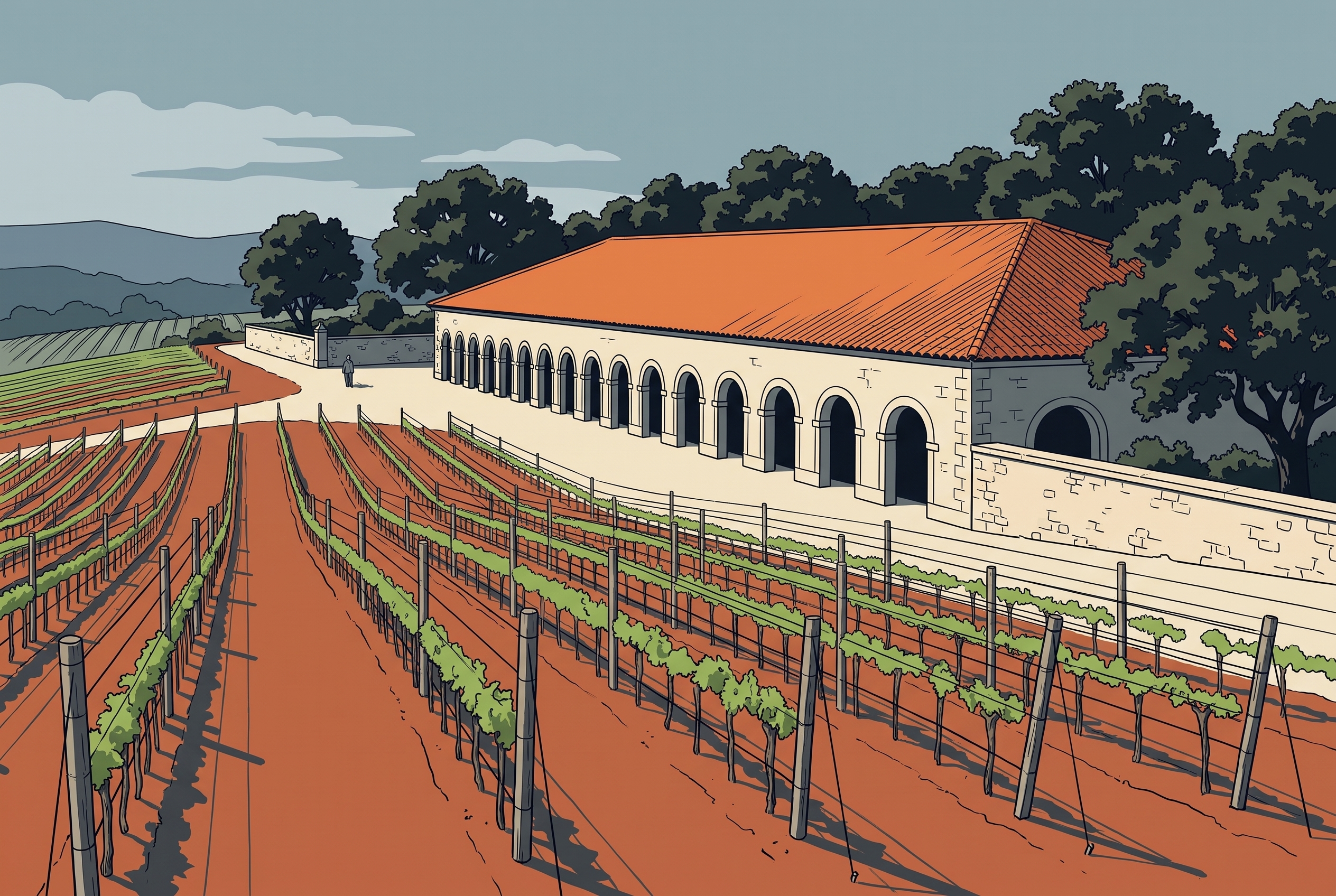 Pradorey: parcelas, tinajas y límites de una finca a gran escala