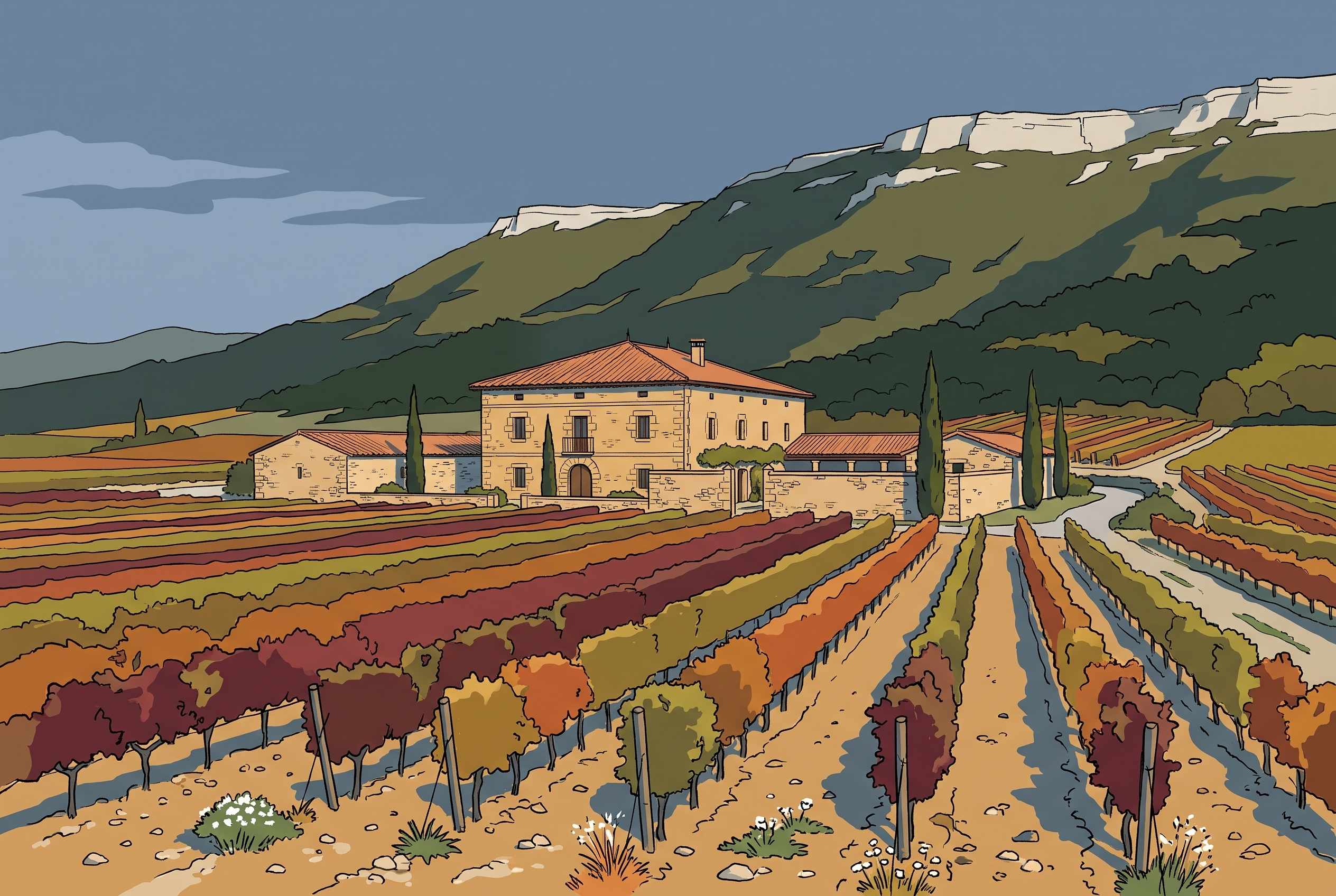 Remelluri: de los límites de la finca al ensamblaje