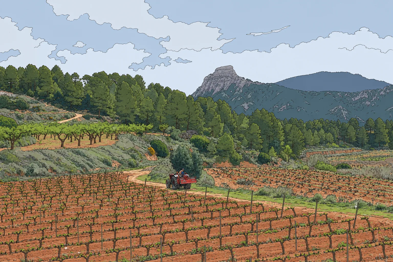 DO Terra Alta: garnacha blanca, brisados y cooperativas